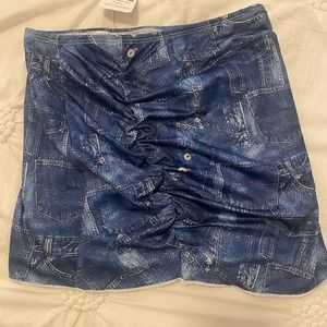 Fashion nova "With The Trend" Skirt Set 1/2